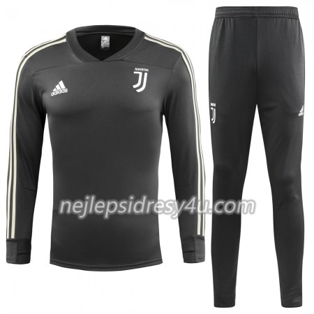 Juventus Tréninkový Mikina Soupravy Černá 2018/19